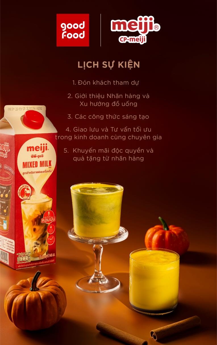 workshop pha chế cho menu đồ uống cuối năm