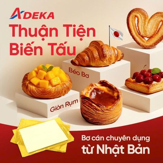 các loại bơ làm bánh cán lớp ngon