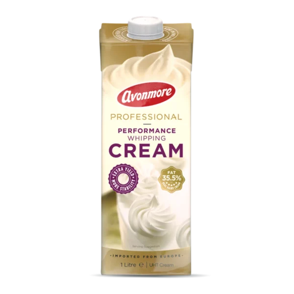 Kem sữa đánh bông Avonmore Professional Whipping Cream 35.5% Chất Béo 1L