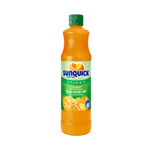 Nước ép trái cây nhiệt đới cô đặc Sunquick Tropical Drink Concentrate 700ml