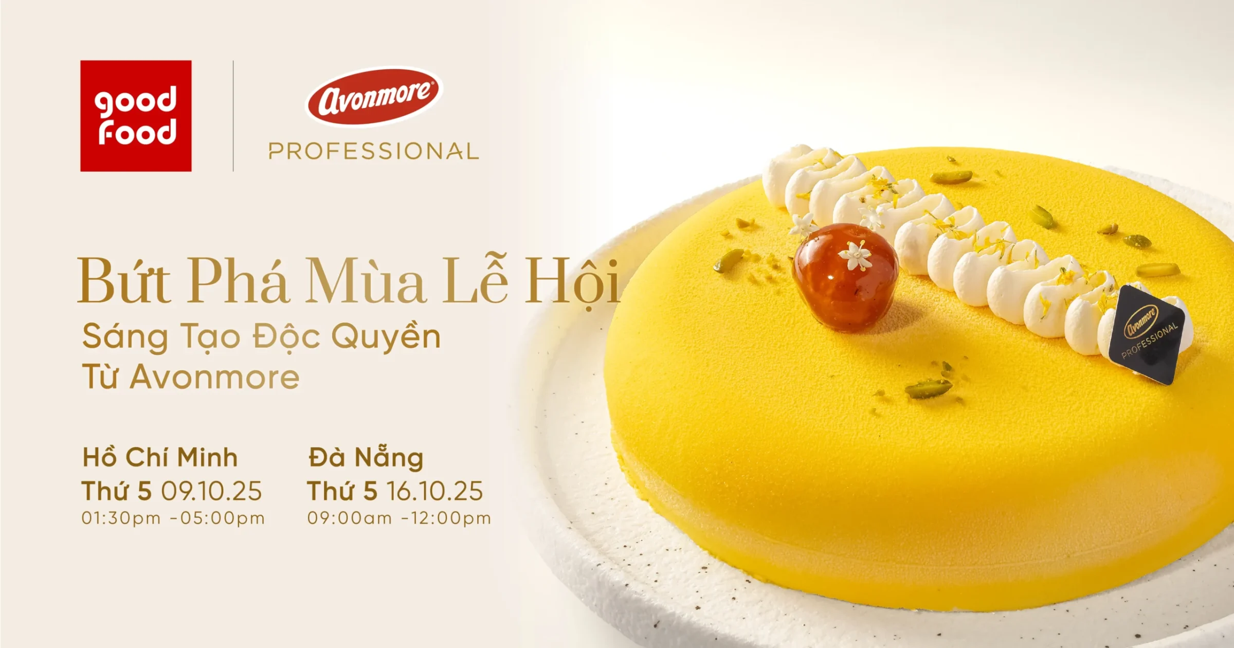 Workshop làm bánh độc quyền từ Avonmore