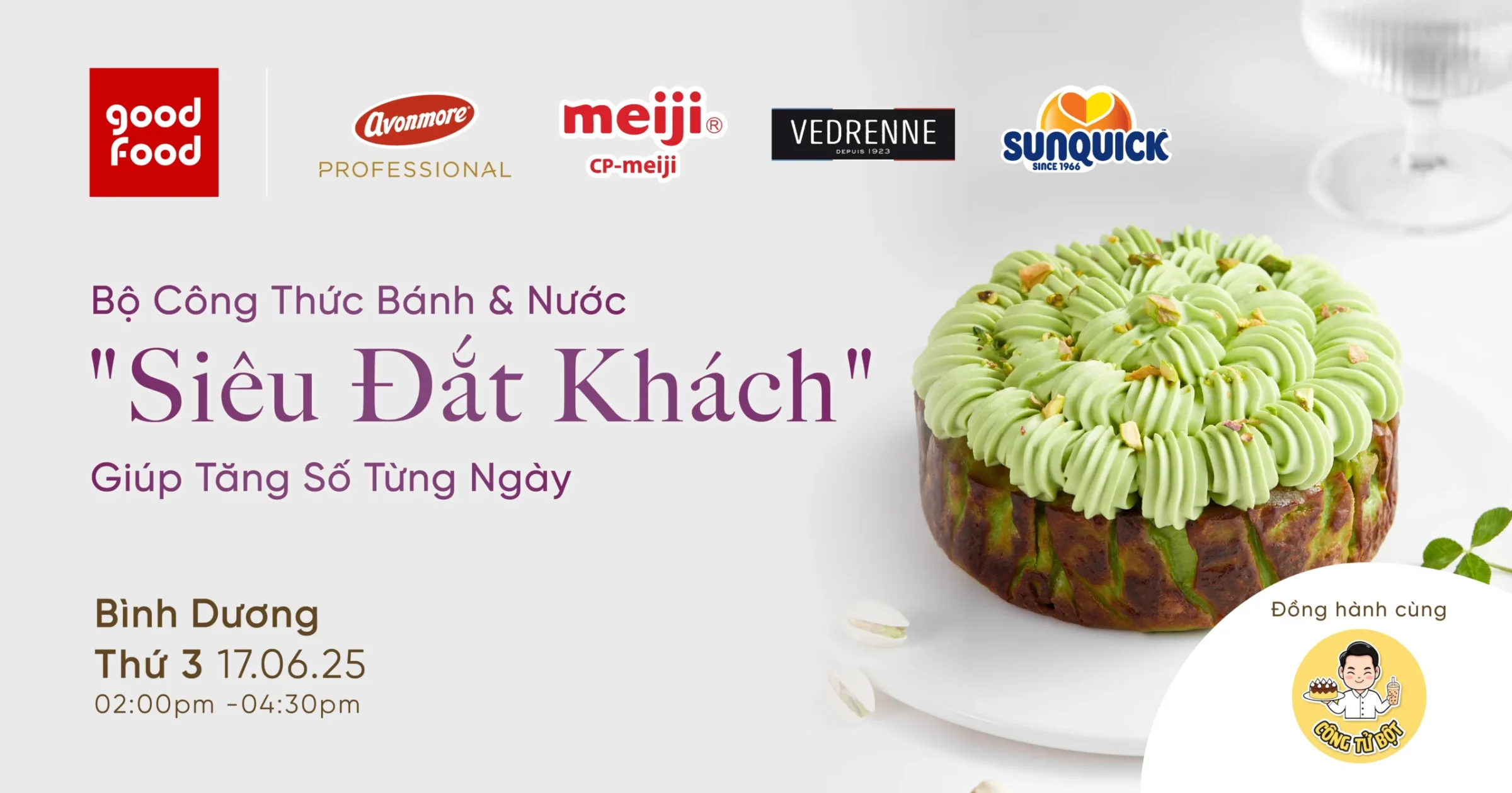 workshop làm bánh và pha chế Bình Dương