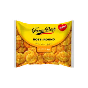 Khoai Tây Đông Lạnh Farm Best Rosti Round 1kg