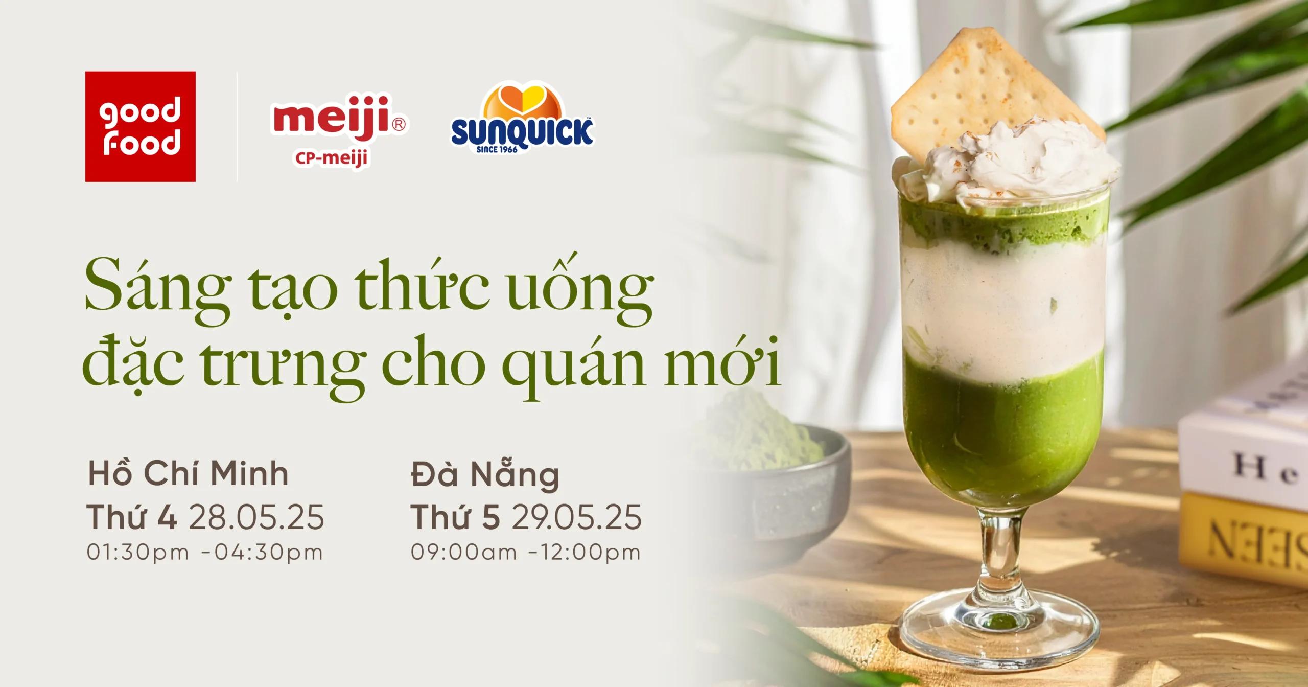 workshop pha chế đồ uống cho quán mới