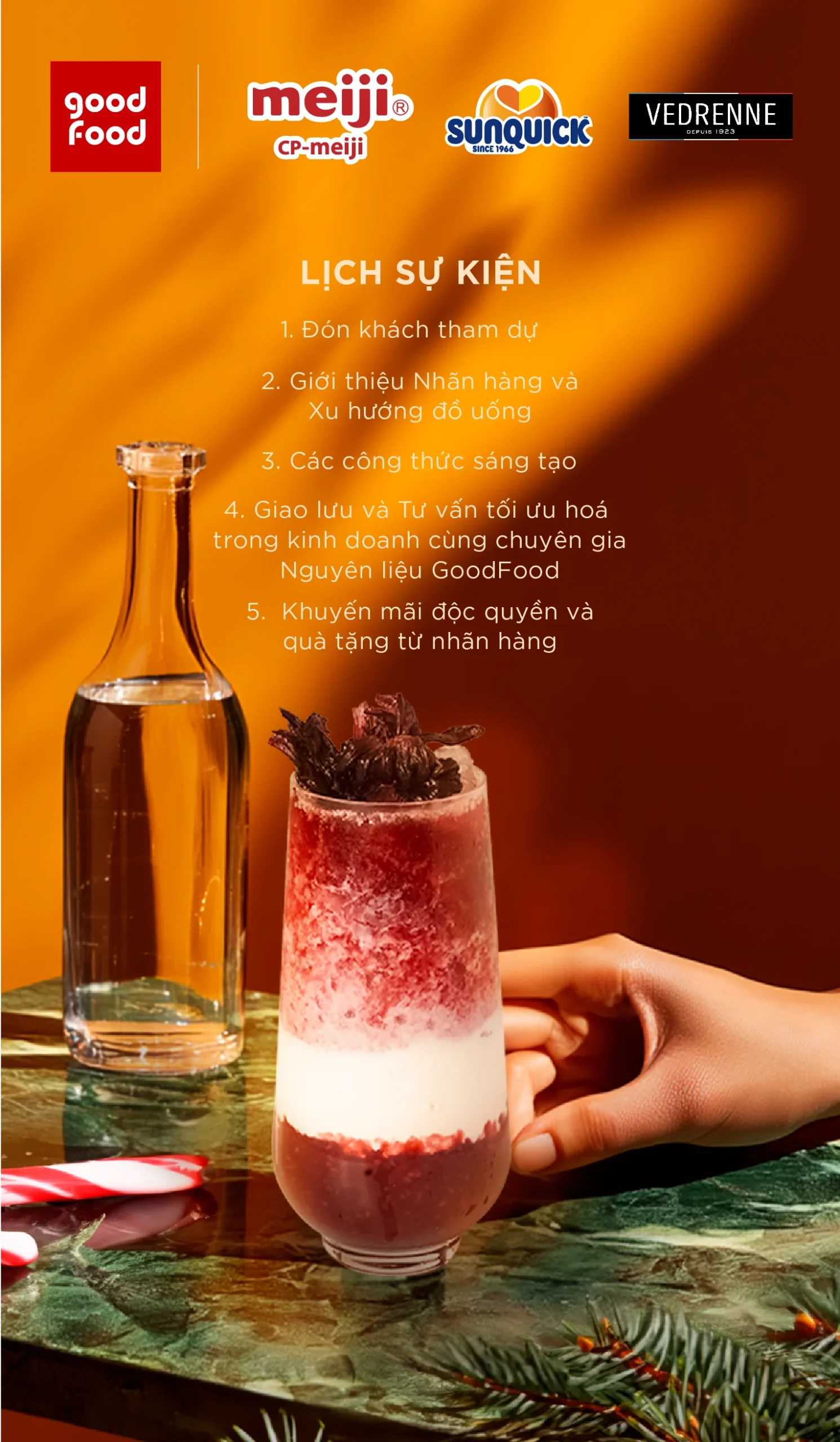 công thức pha chế đồ uống giáng sinh